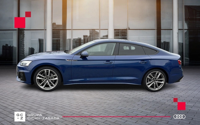 Audi A5 cena 233913 przebieg: 5, rok produkcji 2024 z Biała małe 781